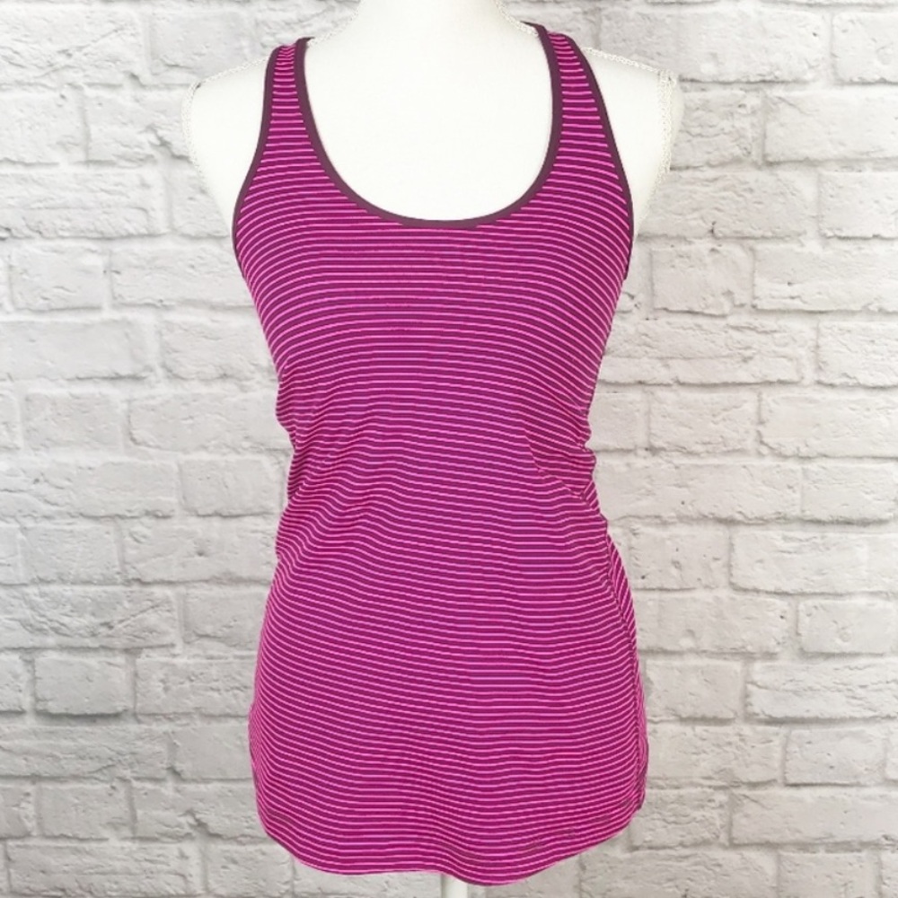Lululemon Cool Racerback in Hyper Stripe - Picture 2 of 5